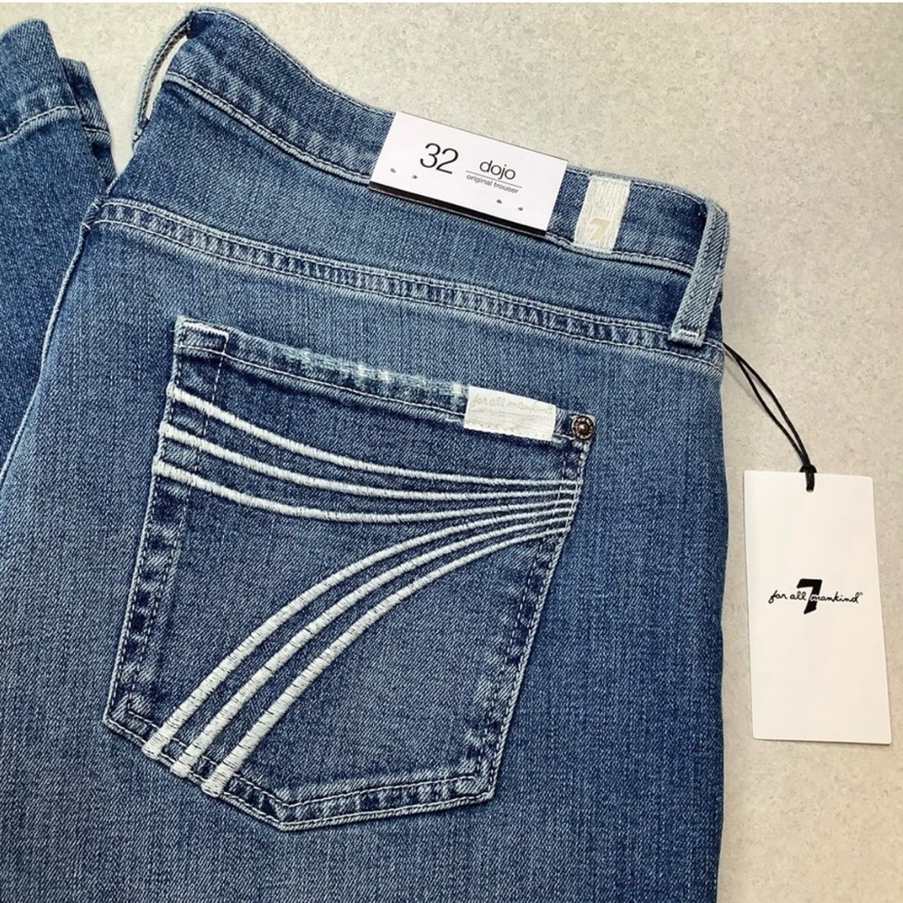 7 for all mankind jeans Dojo white 7 pocket